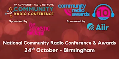 2026 Community Radio Conference and Community Radio Awards