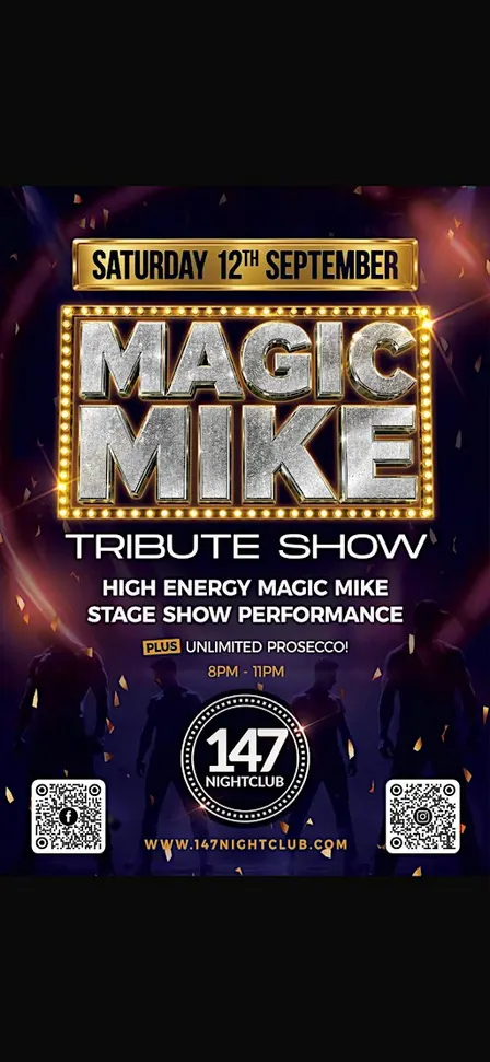 Magic Mike Tribute Show - Live at 147 Nightclub