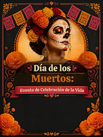 Dia De Los Muertos, Life Celebration Cultural and Educational Event