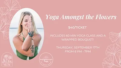 Yoga Amongst the Flowers