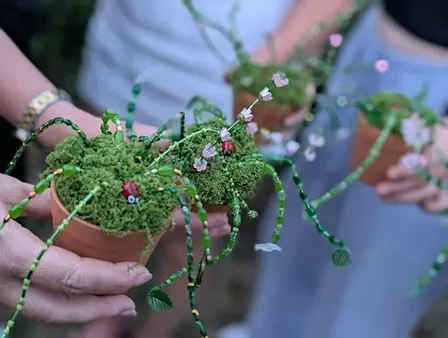 Beaded Houseplant - Craft Workshop
