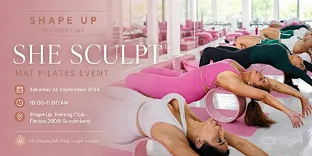 SHESCULPT Mat Pilates Sunderland | Women’s Wellness Event