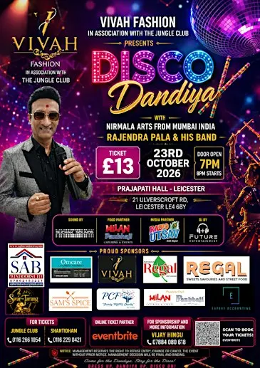 Disco Dandiya Night With Nirmala Arts From Mumbai Rajendra Pala & His Band