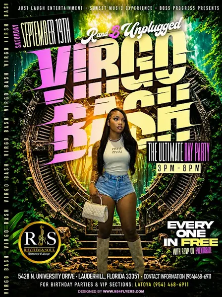 R&B Unplugged: The Ultimate Day Party Virgo Birthday Bash