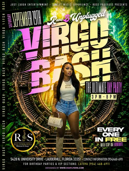 R&B Unplugged: The Ultimate Day Party Virgo Birthday Bash