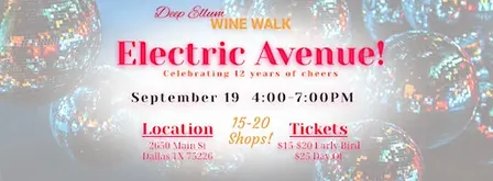 Electric Avenue! Wine Walk