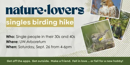 Nature Lovers: Singles Birding Hike • September