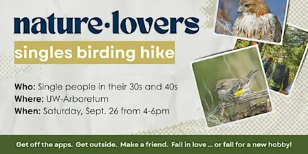 Nature Lovers: Singles Birding Hike • September