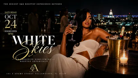 WHITE SKIES:  An All White R&B Experience - FAMU HOMECOMING EDITION