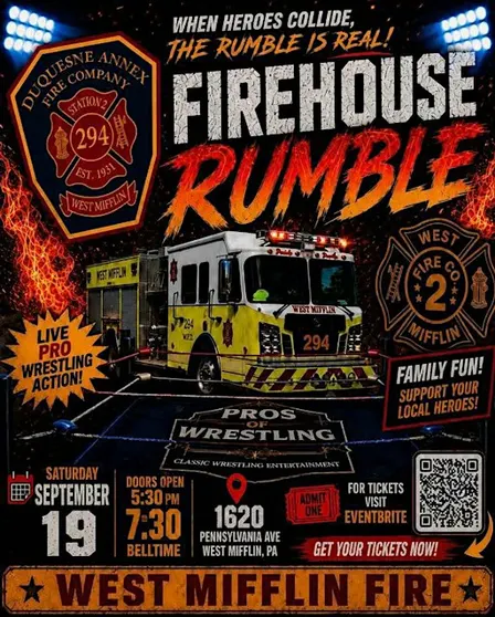 Pros of Wrestling Presents : FIREHOUSE RUMBLE
