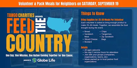 Feed The Country Lee's Summit: A Nationwide Day of Volunteering
