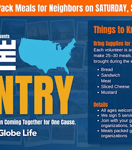 Feed The Country Lee's Summit: A Nationwide Day of Volunteering