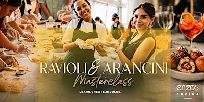 Italian cooking class with Enzo's Cucina Labrador - Arancini & Ravioli