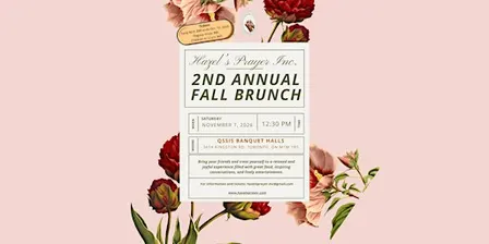 Hazel's Prayer Inc: 2nd Annual Fall Brunch