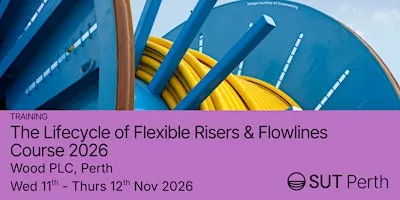 The Lifecycle of Flexible Risers & Flowlines Course 2026