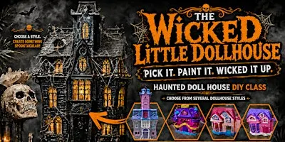 The Wicked Little Dollhouse  Haunted House DIY