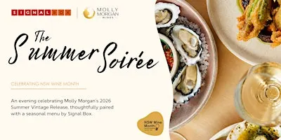 The Summer Soirée | Signal Box  X  Molly Morgan Wines | NSW Wine Month