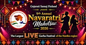 LIVE Garba - Gujarati Samaj Finland Navaratri Mahotsav 2026