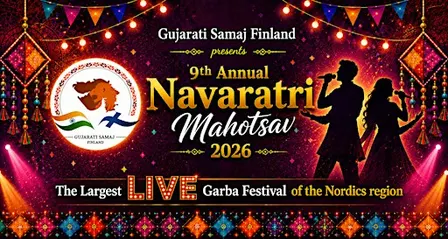 LIVE Garba - Gujarati Samaj Finland Navaratri Mahotsav 2026
