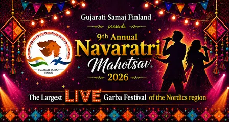 LIVE Garba - Gujarati Samaj Finland Navaratri Mahotsav 2026