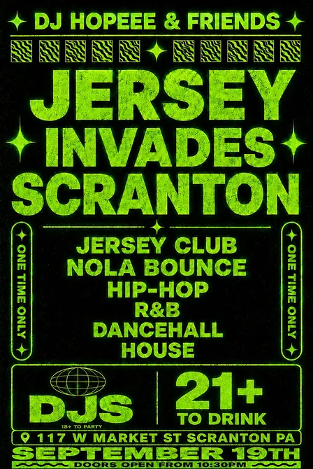 JERSEY INVADES SCRANTON