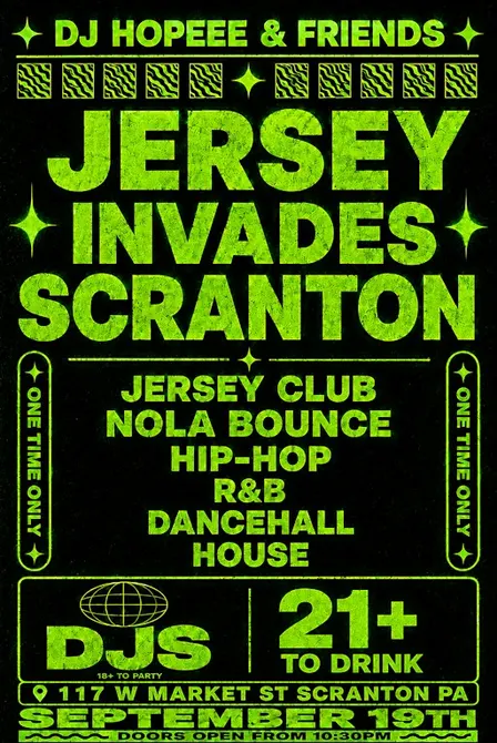JERSEY INVADES SCRANTON