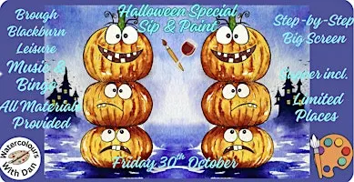Sip and Paint Halloween Special