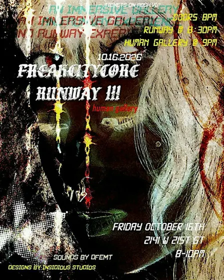 Freakcitycore Runway III: Human Gallery