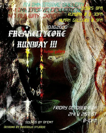 Freakcitycore Runway III: Human Gallery