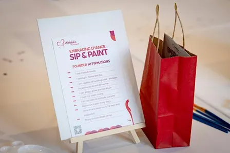 The Sip & Paint Networking Event