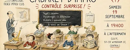 Cabaret d'impro: contrôle surprise !