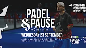 Padel & Pause : LION State (Men Only)