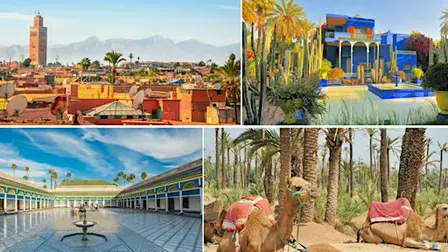 Weekend férié 5jrs/4 nuits à Marrakech | 8-12 novembre ✈️ VOYAGE EN AVION