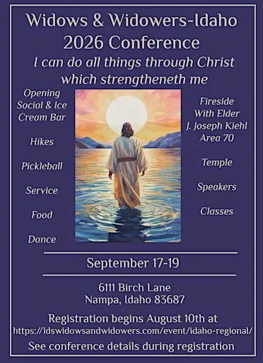 Widows & Widowers - Idaho 2026 Conference
