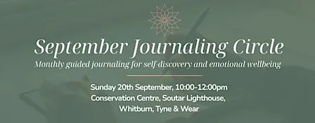 September Journal Circle: Monthly Guided Journaling for Emotional Wellbeing