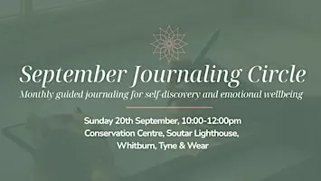 September Journal Circle: Monthly Guided Journaling for Emotional Wellbeing
