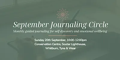 September Journal Circle: Monthly Guided Journaling for Emotional Wellbeing