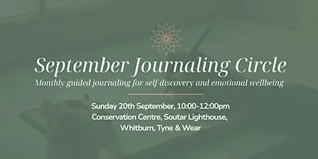 September Journal Circle: Monthly Guided Journaling for Emotional Wellbeing