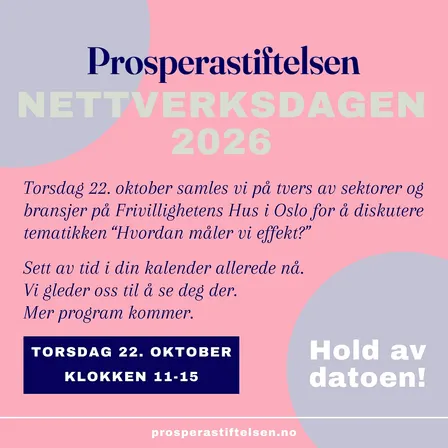 Nettverksdagen 2026: Måler vi det som betyr noe?