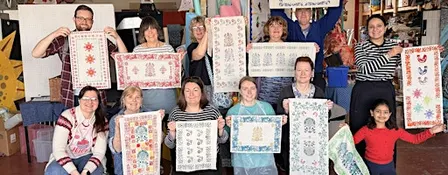 Ukrainian Vybiyka Block Printing