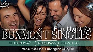Fun Night for BUXMONT Singles | 35-55