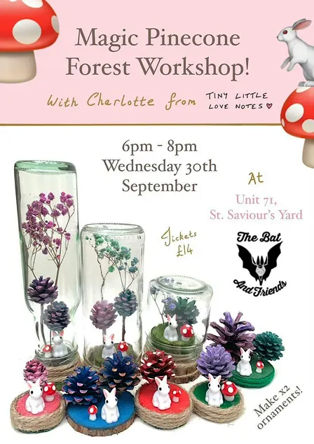 Magic pinecone forest workshop