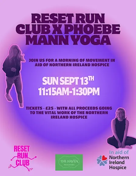 Reset Run Club x Phoebe Mann Yoga