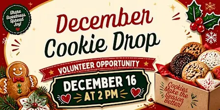 Volunteer Opportunity: December Barracks Cookie Drop