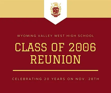 WVW Class of 2006 - 20 Year Reunion!