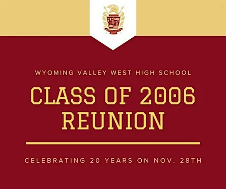 WVW Class of 2006 - 20 Year Reunion!