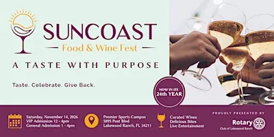 Suncoast Food & Wine Fest 2026