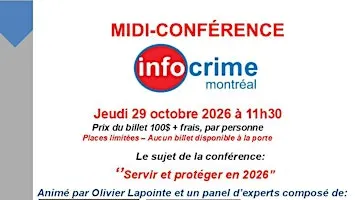 Midi-Conférence ICM - Servir et protéger en 2026