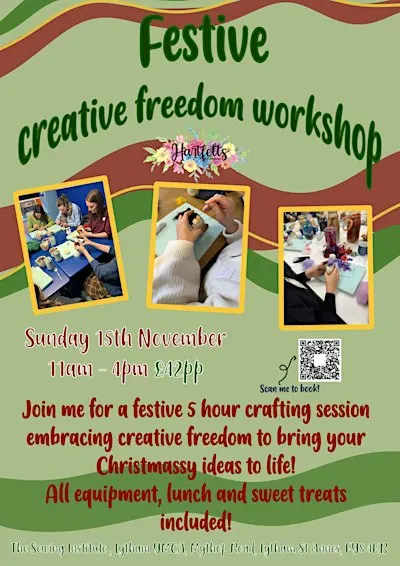 Creative freedom needle felting workshop