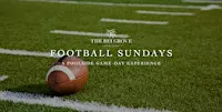 Football Sundays at The Belgrove